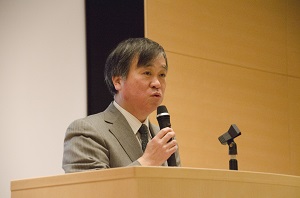 来賓挨拶　髙野学長